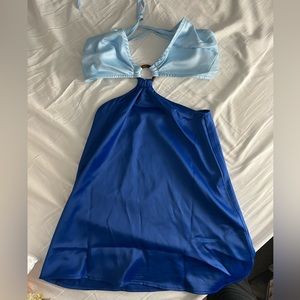 Size small blue summer dress